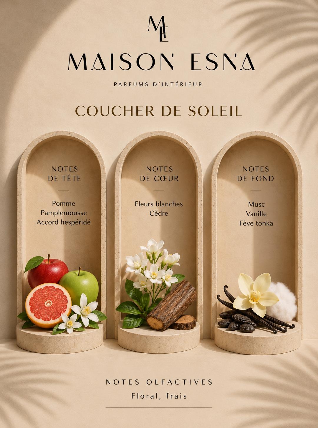 Fondant parfumé — Coucher de Soleil