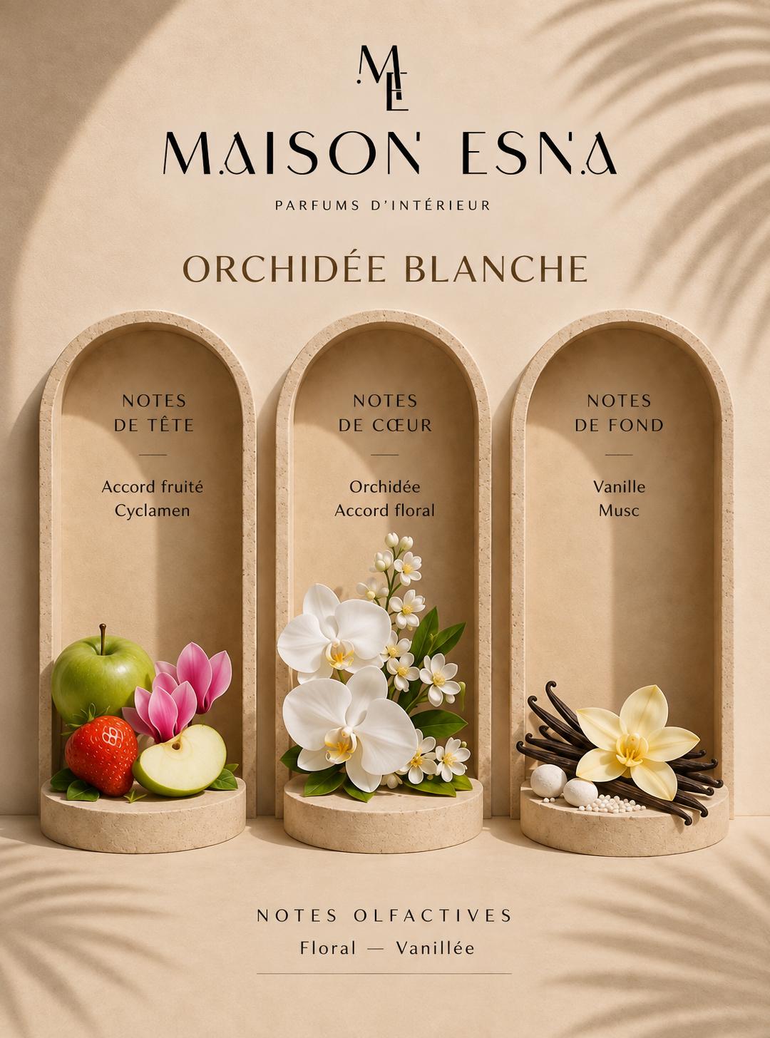 Fondant parfumé — Orchidée Blanche