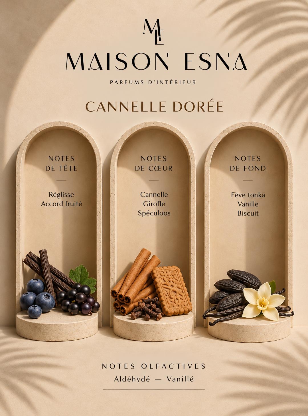Fondant parfumé — Cannelle Dorée