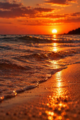 Fondant parfumé — Coucher de Soleil